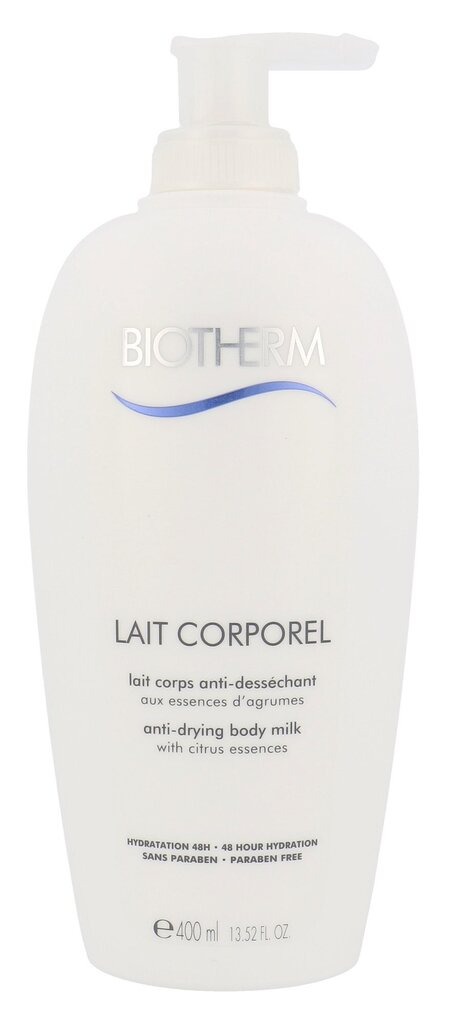 Niisutav kehakreem kuivale nahale Biotherm Lait Corporel 400 ml цена и информация | Kehakreemid, kehaõlid ja losjoonid | hansapost.ee