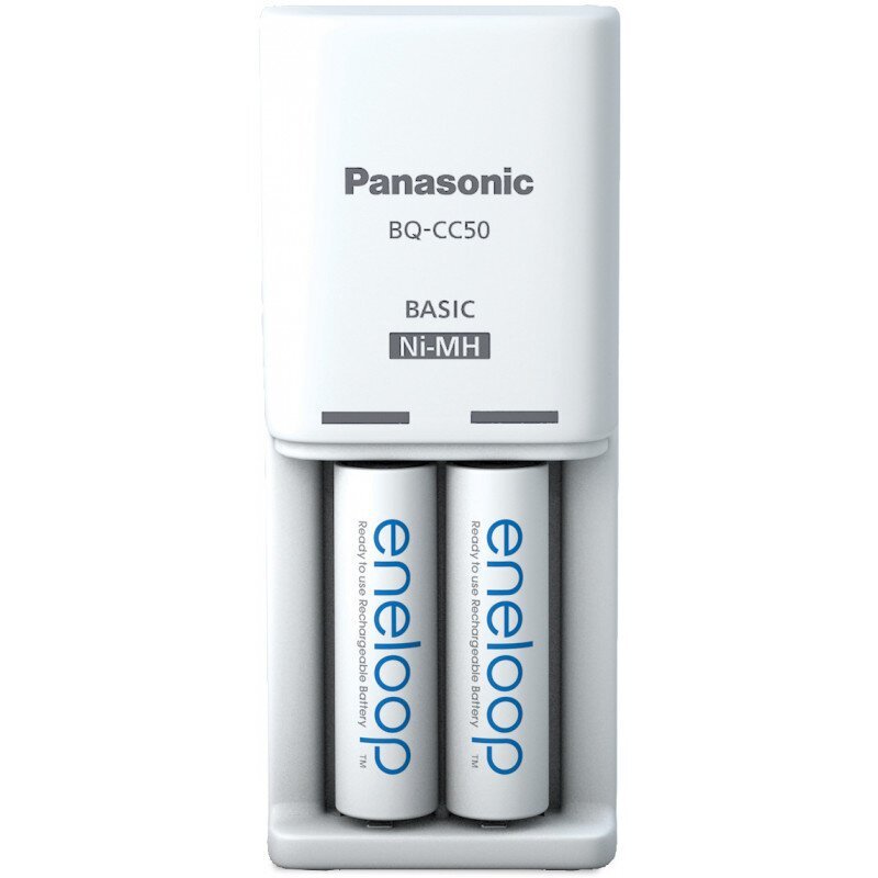 Eneloop Basic charger K-KJ50MCC20E + 2 hind ja info | Fotoaparaatide akud ja patareid | hansapost.ee