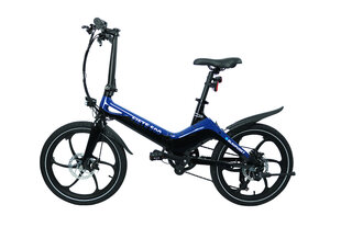 Электрический складной велосипед Blaupunkt Fiete 500 20", синий цена и информация | Blaupunkt Спорт, досуг, туризм | hansapost.ee