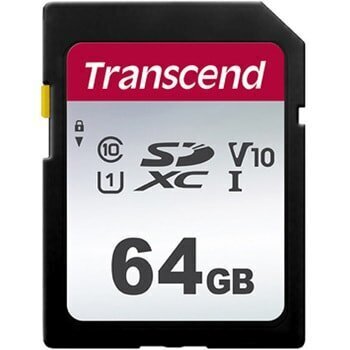 Transcend TS64GSDC300S SDXC 64GB цена и информация | Fotoaparaatide mälukaardid | hansapost.ee