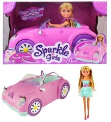 Nukk läikiva autoga Sparkle Girlz Sparkle Coupe 24084 hind ja info | Mänguasjad tüdrukutele | hansapost.ee