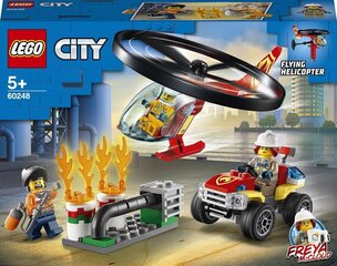 60248 LEGO® City tuletõrjehelikopteri kutse цена и информация | Конструкторы и кубики | hansapost.ee