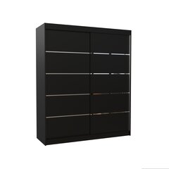 Шкаф ADRK Furniture Spectra, черный цена и информация | Шкафы | hansapost.ee