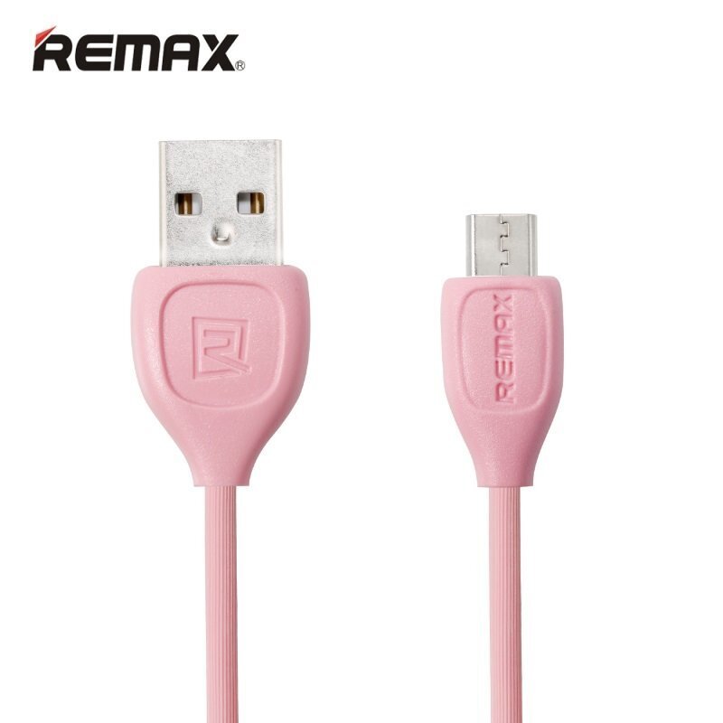 Remax USB kaabel - Micro USB 1M, roosa hind ja info | Mobiiltelefonide kaablid | hansapost.ee