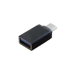 Platinet Универсальный Адаптер OTG USB 3.0 к USB Type-C Подключение черный цена и информация | Адаптеры и USB-hub | hansapost.ee