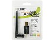 EDUP EP - MS1581 USB WiFi Adapter / 2dBi antenn / 300Mbps / 802.11n / Must цена и информация | USB adapterid ja jagajad | hansapost.ee