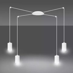 Emibig подвесной светильник Traker 4 WH/White цена и информация | Потолочный светильник, 38 x 38 x 24 см | hansapost.ee