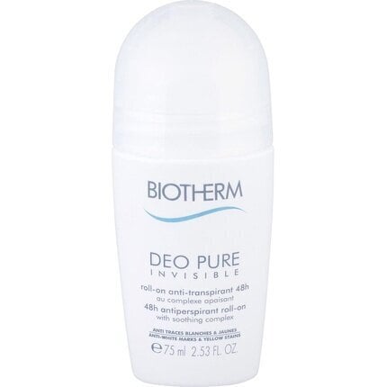 Biotherm Deo Pure Invisible Antiperspirant Roll-On naistele 75 ml цена и информация | Deodorandid | hansapost.ee