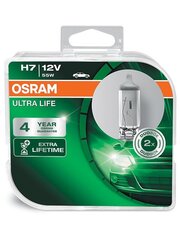 Автомобильная лампа Osram 4052899436558 H7 12V 55W цена и информация | Автомобильные лампочки | hansapost.ee