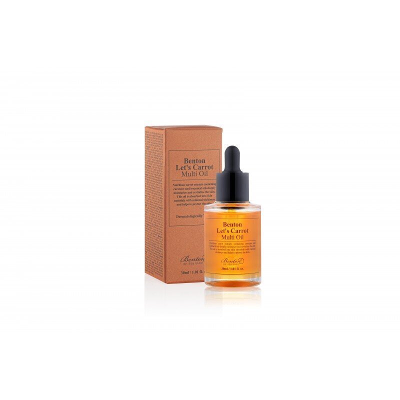 Multifunktsionaalne õli Benton Let's Carrot, 30 ml цена и информация | Näoõlid, ampullid ja seerumid | hansapost.ee