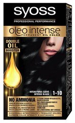 Краска для волос SYOSS OLEO INTENSE 1-10 Интенсивный черный цена и информация | Краска для волос | hansapost.ee