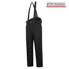 Зимние брюки для работы, на подтяжках Barnabi softshell, черный 2XL, Pesso цена и информация | Садовая одежда | hansapost.ee
