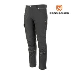 Эластичные брюки Promacher FOBOS, черные цена и информация | Рабочая одежда | hansapost.ee