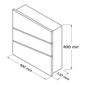 Postkast PD 970 цена и информация | Postkastid ja majanumbrid | hansapost.ee