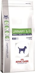 Royal Canin для собак мелких пород с проблемами почек Dog urinary small, 4 кг цена и информация | Сухой корм для собак | hansapost.ee