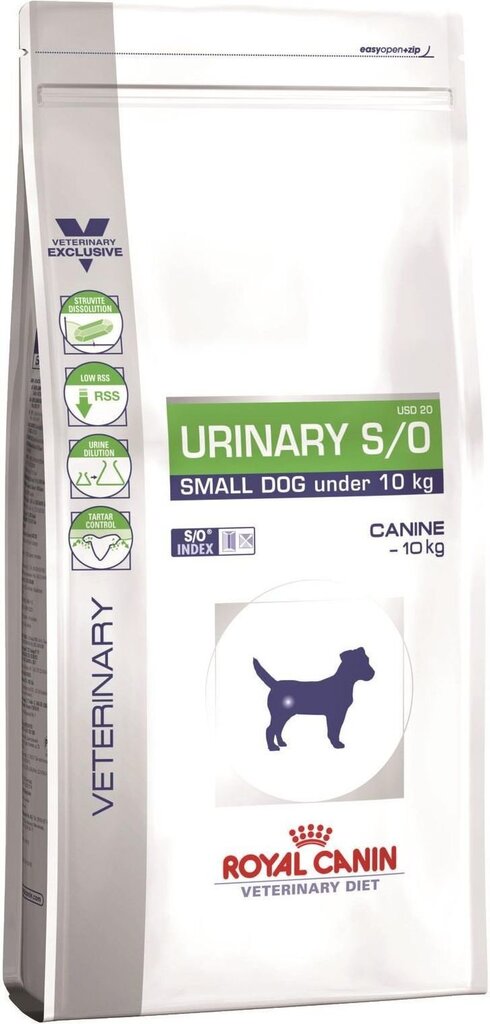 Kuivtoit Royal Canin neeruprobleemidega väikestele koeratõugudele Dog urinary small, 4 kg hind ja info | Koerte kuivtoit ja krõbinad | hansapost.ee