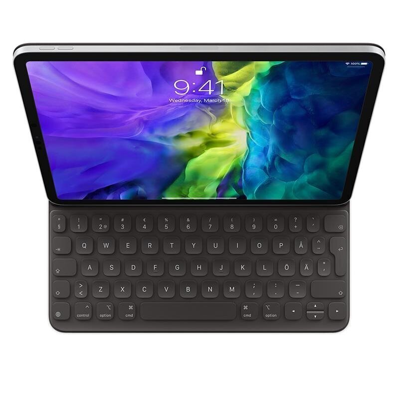 Apple Smart Keyboard Folio for iPad Air (4th,5th generation) | 11-inch iPad Pro (all gen) - SWE - MXNK2S/A hind ja info | Tahvelarvuti lisatarvikud | hansapost.ee