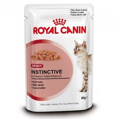 Royal Canin Instinctive in Gravy Pouch, 12x85 г цена и информация | Консервы для кошек | hansapost.ee