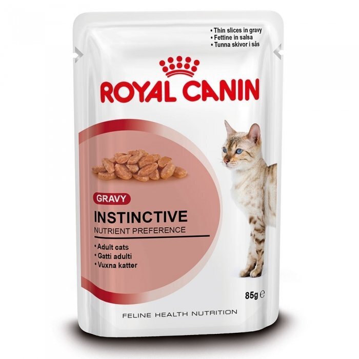 Royal Canin Instinctive in Gravy Pouch, 85 g цена и информация | Kassikonservid | hansapost.ee