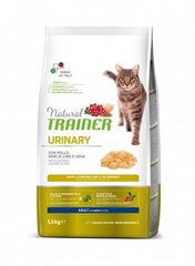Trainer Natural Cat Urinary chicken помогает кошкам поддерживать здоровый уровень рН мочи с курицей 1,5кг цена и информация | Сухой корм для кошек | hansapost.ee