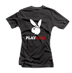 Женская футболка "PLAY GIRL" цена и информация | Оригинальные футболки | hansapost.ee