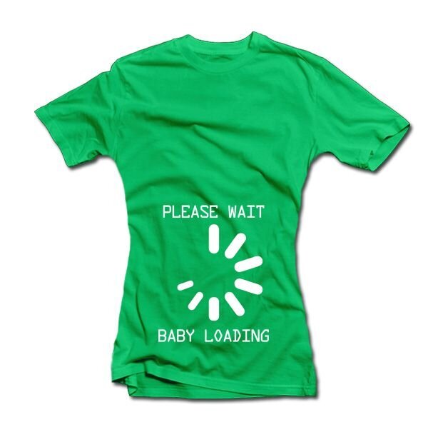 Naiste T-särk, Baby loading цена и информация | Disainsärgid ja t-särgid | hansapost.ee