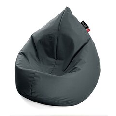 Кресло-мешок Qubo™ Drizzle Drop, гобелен, темно серое цена и информация | Qubo™ Детская мебель | hansapost.ee