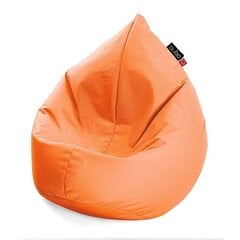 Кресло-мешок Qubo™ Drizzle Drop, гобелен, оранжевое цена и информация | Детские диваны, кресла | hansapost.ee