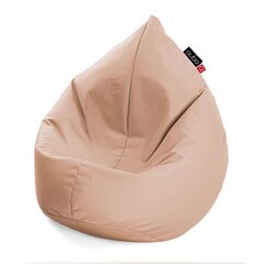 Кресло-мешок Qubo™ Drizzle Drop, гобелен, кремовое цена и информация | Детские диваны, кресла | hansapost.ee