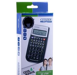 Калькулятор Citizen SR 270N цена и информация | Канцелярские товары | hansapost.ee