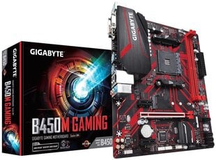 Emaplaat Gigabyte B450M GAMING цена и информация | Материнские платы | hansapost.ee