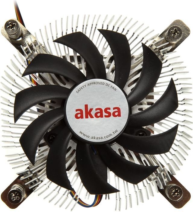 Akasa Low Profile Intel Cooler (AK-CC7129BP01) цена и информация | Protsessori jahutid | hansapost.ee