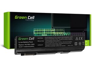Sülearvuti aku Green Cell Laptop Battery for Toshiba DynaBook Satellite L35 L40 L45 K40 B550 Tecra M11 A11 S11 S500 цена и информация | Аккумуляторы для ноутбуков	 | hansapost.ee