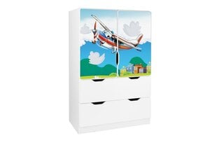 Полка Ami с дверцами 43, 45x80x125 см цена и информация | Полки для книг и игрушек | hansapost.ee