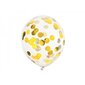 Õhupallid koos kollaste konfetidega, 30 cm цена и информация | Õhupallid | hansapost.ee