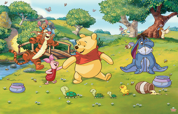 Fototapeet Winnie The Pooh II цена и информация | Fototapeedid lastetuppa | hansapost.ee