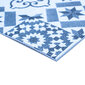 Treeningmatt Poise Tiles, 180x60x0,4 cm, sinine hind ja info | Joogamatid | hansapost.ee