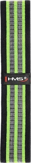 Treeningkumm HMS HB12, 86 cm, must/roheline hind ja info | Treeningkummid | hansapost.ee