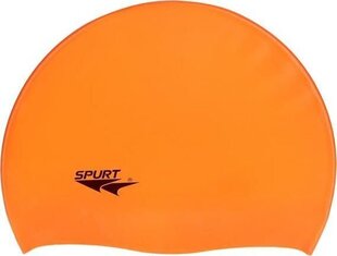 Шапочка для плавания детская Spurt Junior F202, оранжевая цена и информация | Шапки для плавания | hansapost.ee