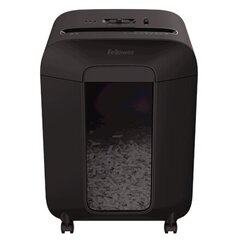 Mikrolõikega Paberihunt Fellowes LX85 19 L 4 x 40 mm 12 Lehed Must hind ja info | Paberihundid ja dokumendipurustajad | hansapost.ee