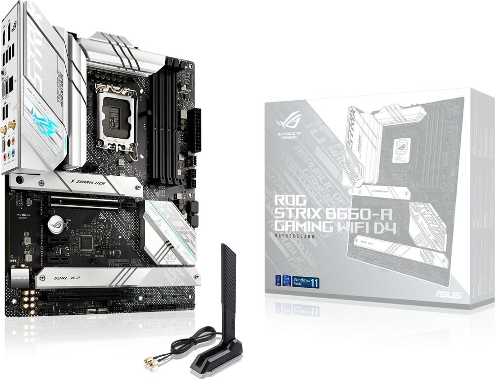 Emaplaat Asus Rog STRIX B660-A Gaming Wifi D4 price and information | Emaplaadid | hansapost.ee