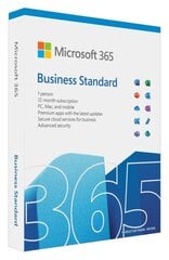 SW RET MICROSOFT 365 BUS STD/ENG P8 KLQ-00650 MS hind ja info | Microsoft Office tarkvara | hansapost.ee