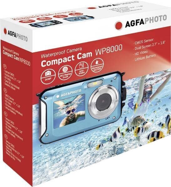 AgfaPhoto Realishot WP8000 цена и информация | Fotoaparaadid | hansapost.ee