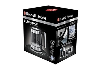 <table>RUSSELL HOBBS Elegance 23830-70 electric kettle 1.7 L Black, Silver</table> цена и информация | Russell Hobbs Бытовая техника и электроника | hansapost.ee