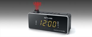 Muse Clock radio  M-188P Black, 0.9 inch цена и информация | Радиоприемники и будильники | hansapost.ee