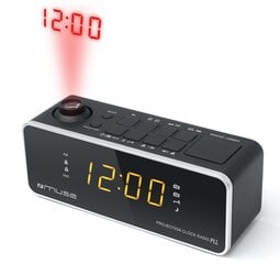 Muse Clock radio  M-188P Black, 0.9 inch цена и информация | Радиоприемники и будильники | hansapost.ee