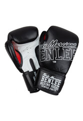 Боксерские перчатки из натуральной кожи Benlee Rockland, черные/белые цена и информация | Бокс | hansapost.ee