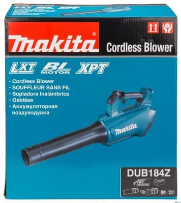 Akulehepuhur Makita DUB184Z; 18 V (ilma aku ja laadijata) hind ja info | Lehepuhurid ja oksapurustajad | hansapost.ee