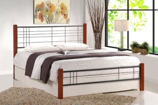 Кровать Halmar Viera 160x200 cм, коричневый/черный цвет цена и информация | Кровать БОНО, белая | hansapost.ee