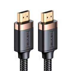 Usams U74 4K HDMI 3м, черный цена и информация | Кабели и провода | hansapost.ee